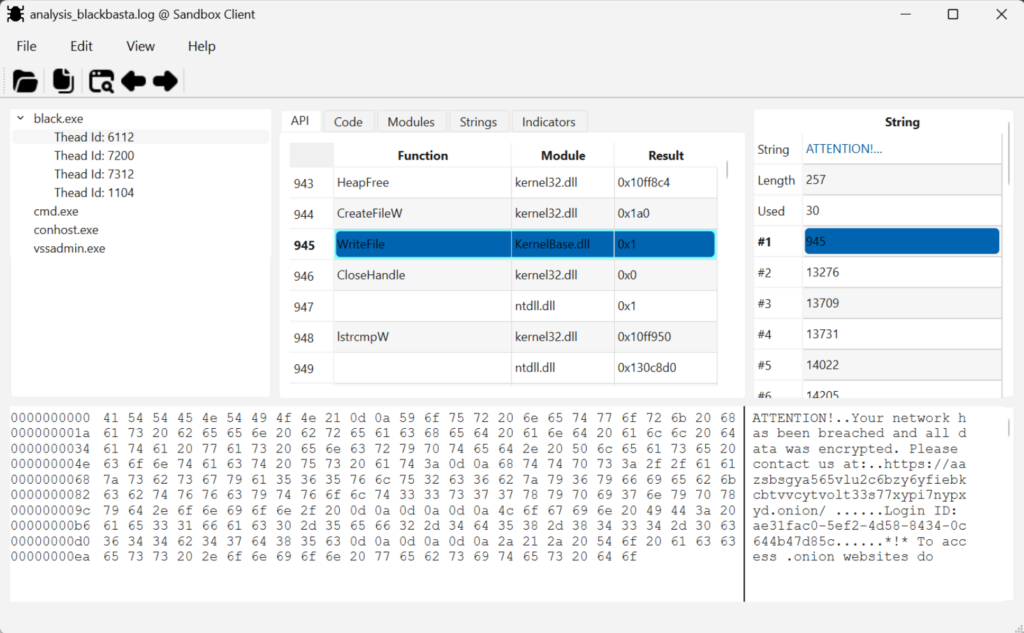 blackblasta ransomware ransom note