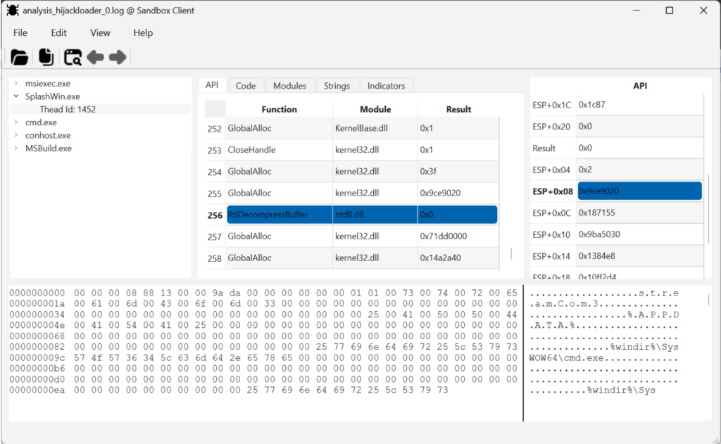 malware activity analysis