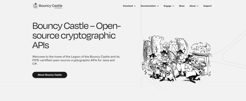 Bouncy Castle cryptographic library 